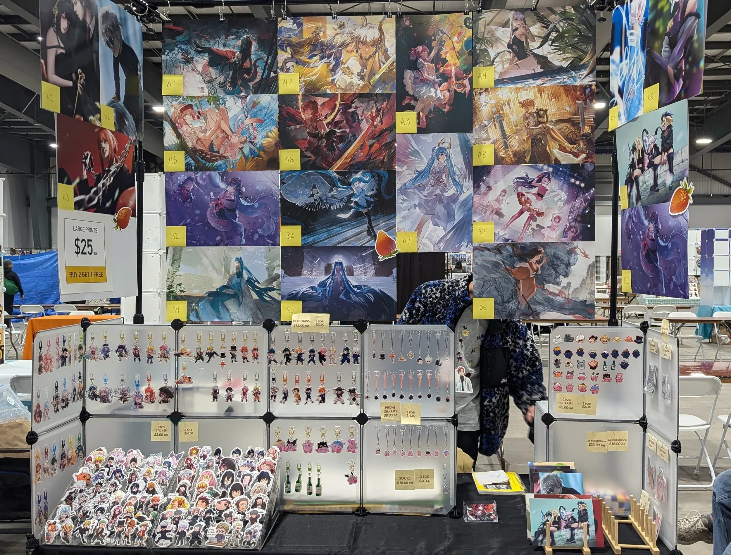 Convention booth display